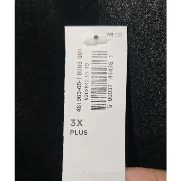 NWT! Old Navy Coat Mid Length Black Plus Size 3XL - Picture 7 of 10